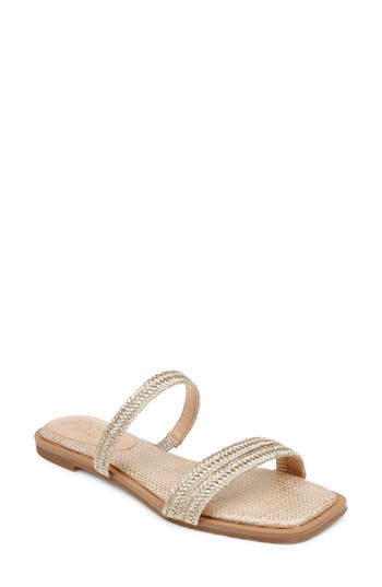 JEWEL BADGLEY MISCHKA JEWEL BADGLEY MISCHKA HELENA SLIDE SANDAL 