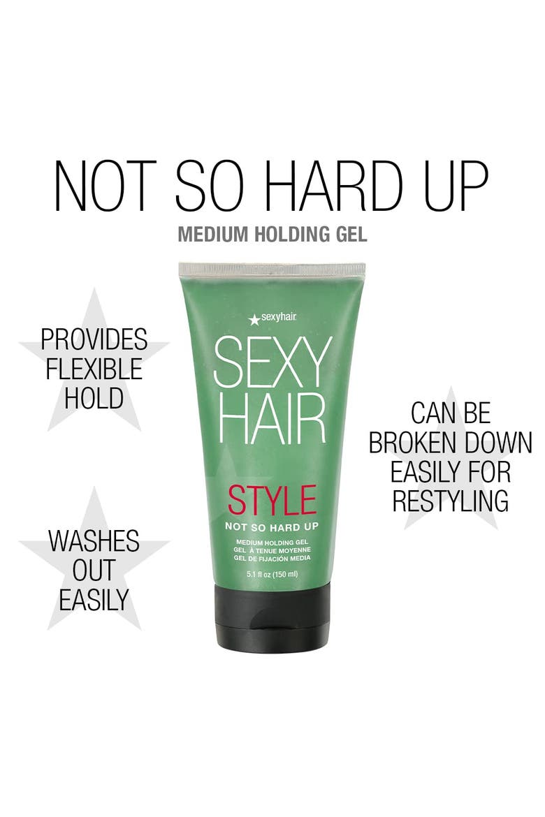 SexyHair Style Not So Hard Up Medium Holding Gel 5.1 oz, Alternate, color, N/A