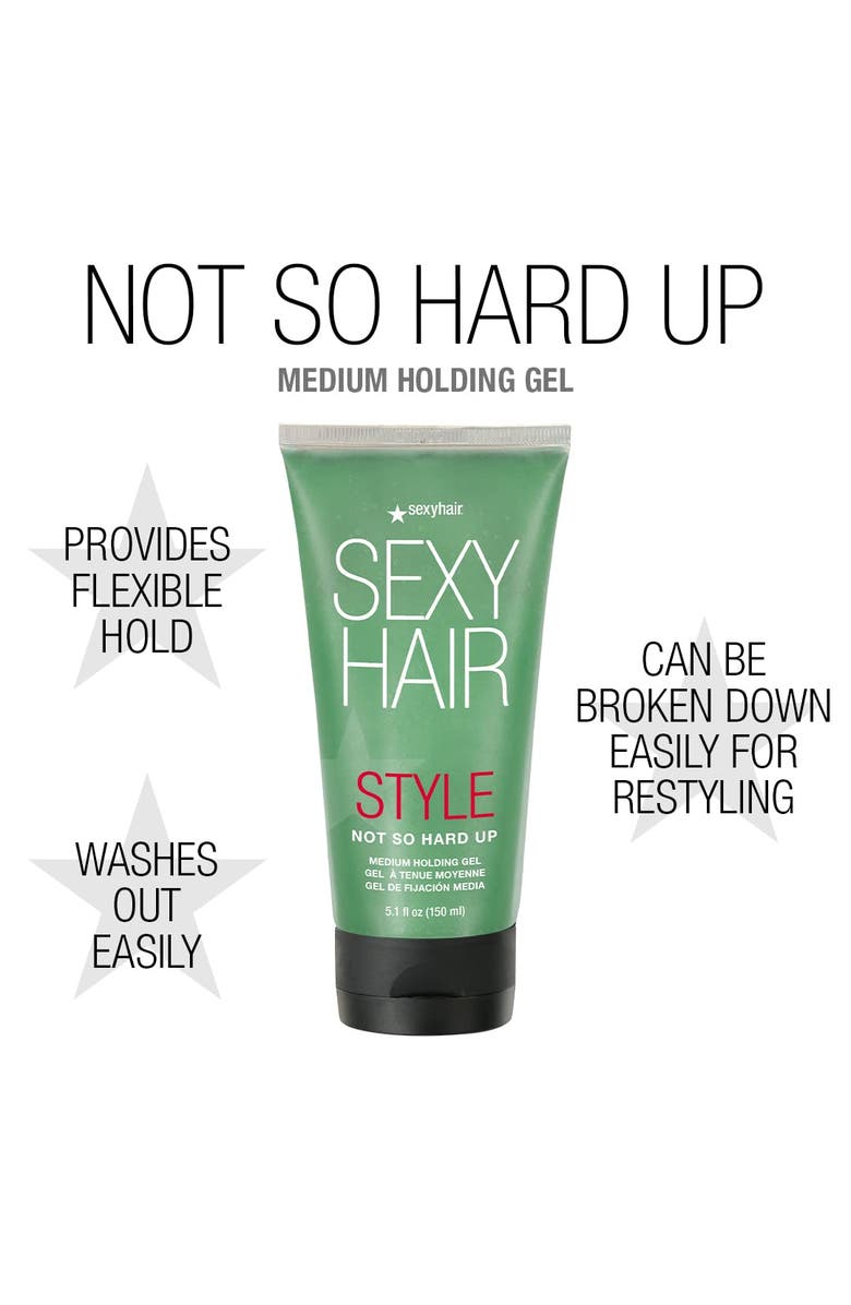 SEXY HAIR SexyHair Style Not So Hard Up Medium Holding Gel 5.1 oz, Alternate, color, N/A