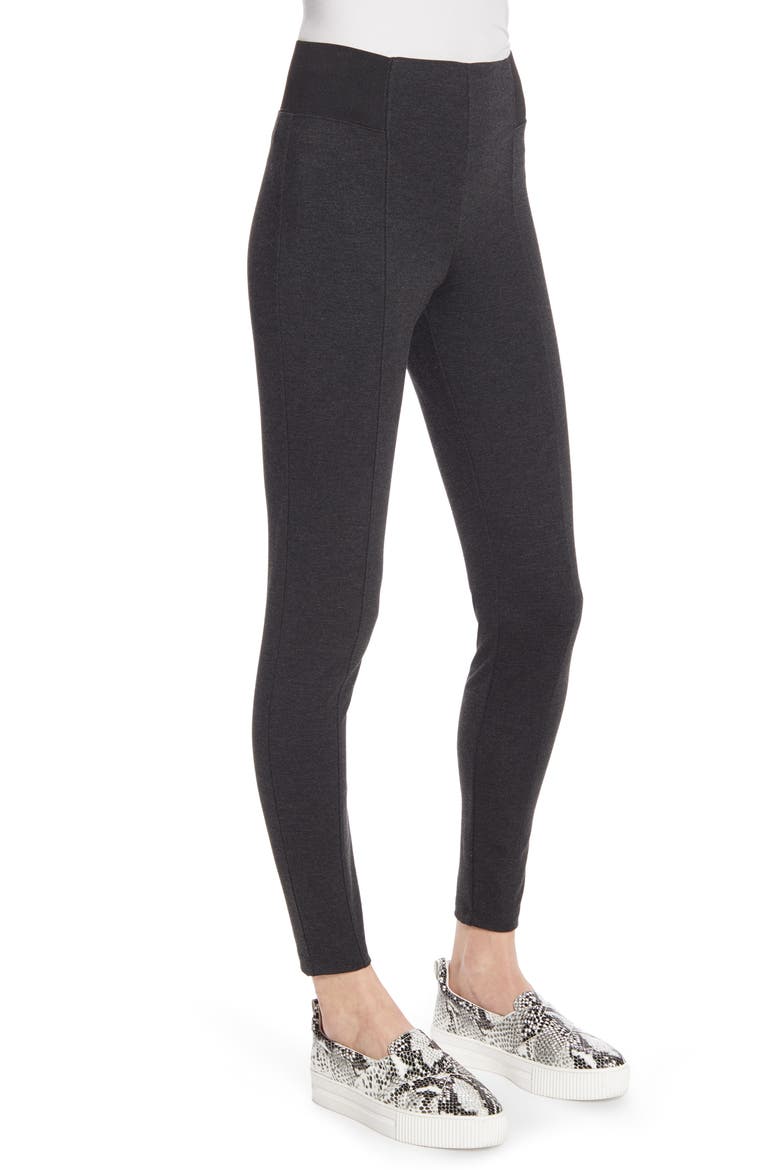 Seamed Leggings, Alternate, color, HEATHER CHARCOAL