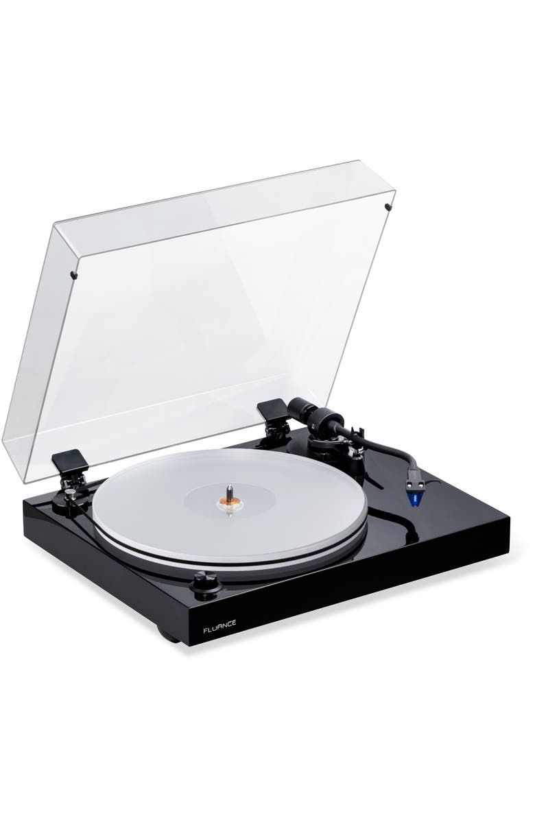 Fluance Reference High Fidelity Vinyl Turntable Record Player Ortofon Cartridge, Main, color, Piano Black