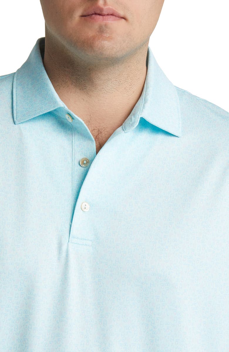 Peter Millar Dazed and Transfused Performance Jersey Polo, Alternate, color, 