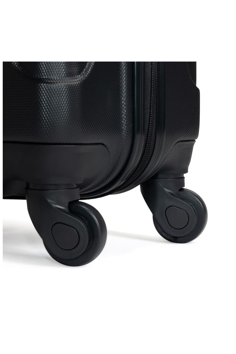 Out of Bounds 28" Lightweight Hardside 4-Wheel Spinner Luggage, Alternate, color, BLACK