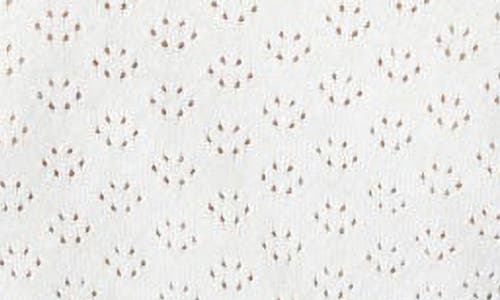 EDIKTED EDIKTED ABBIE SPLIT FRONT POINTELLE STITCH TOP 