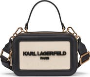 KARL LAGERFELD PARIS Simone Canvas Crossbody