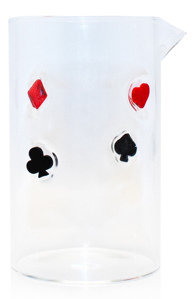 Silver One International 4-Piece Poker Cocktail Set, Alternate, color,