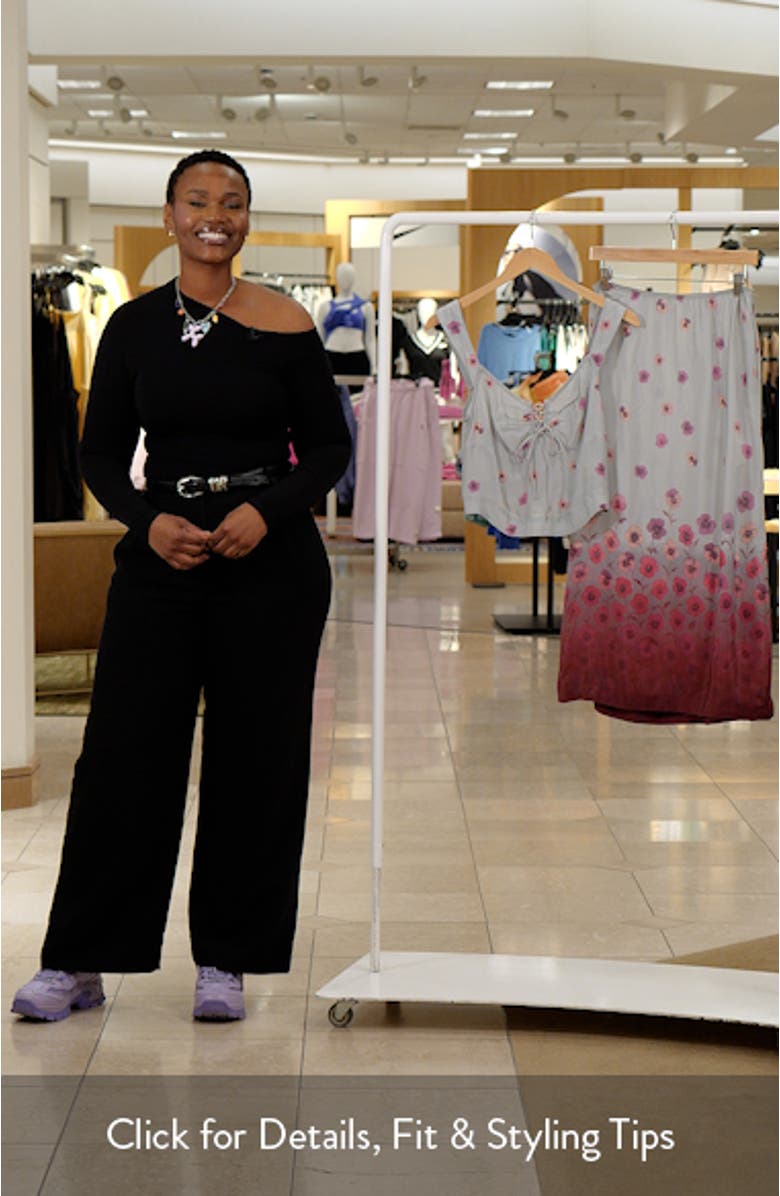 Of the Season Floral Print Tank & Maxi Skirt Set, sales video thumbnail