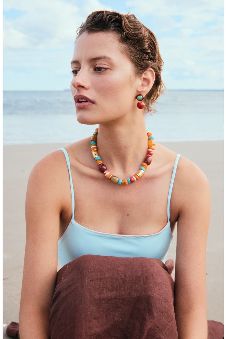Souvenir Bead Necklace, Alternate, color, MULTI