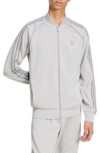 Adidas Originals Adidas Adicolor Classics Sst Sports Jacket In Gray