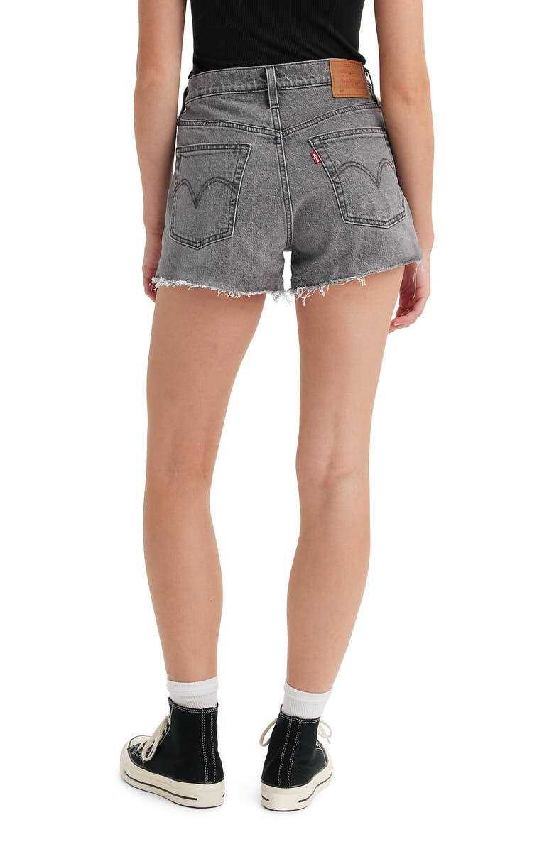 Levi's 501<sup>®</sup> Original High Waist Cutoff Denim Shorts, Alternate, color, Hit The Road Bb Short
