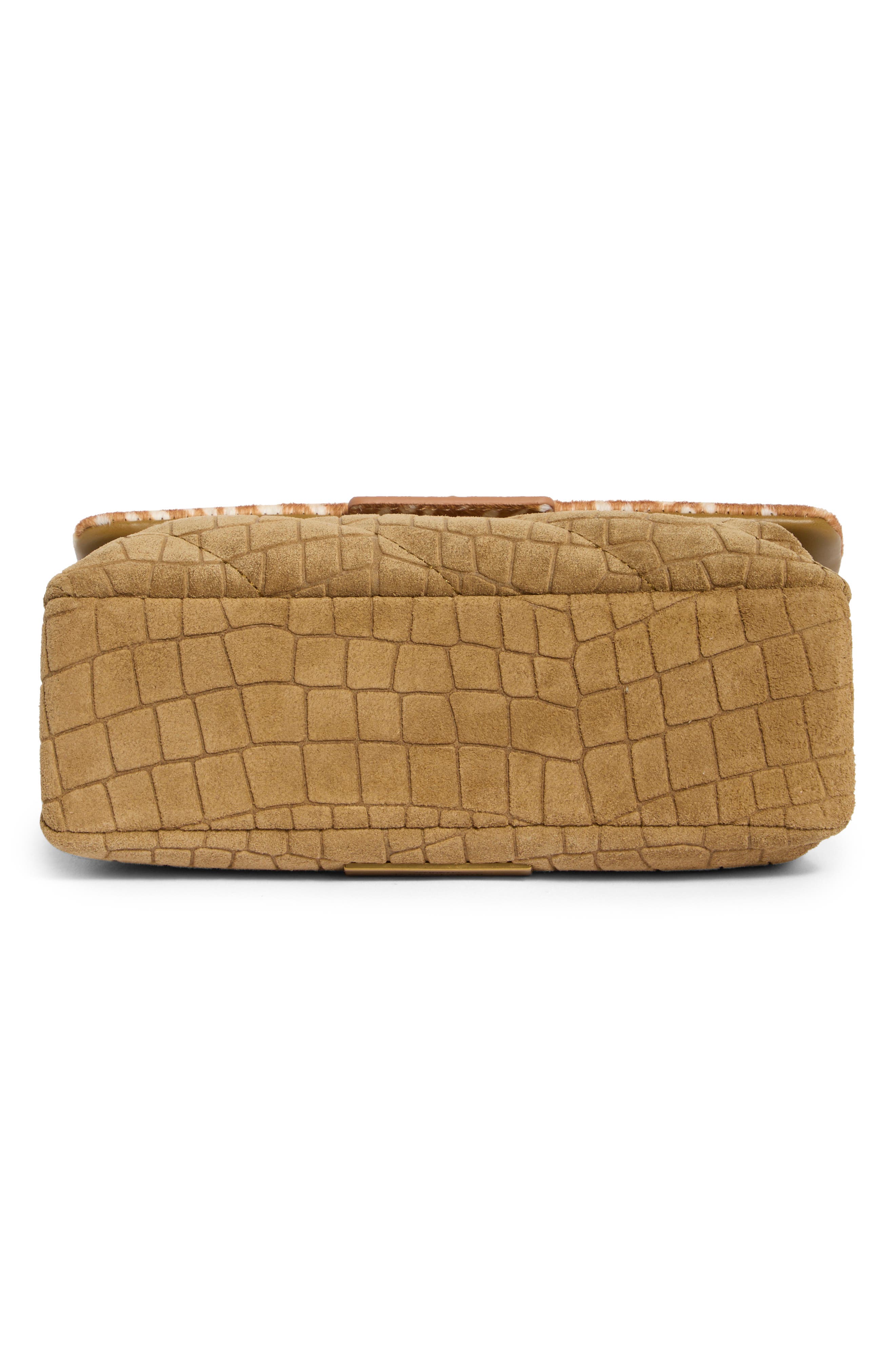 Mini Soho Leather Crossbody Bag, Alternate, color, OPEN BROWN