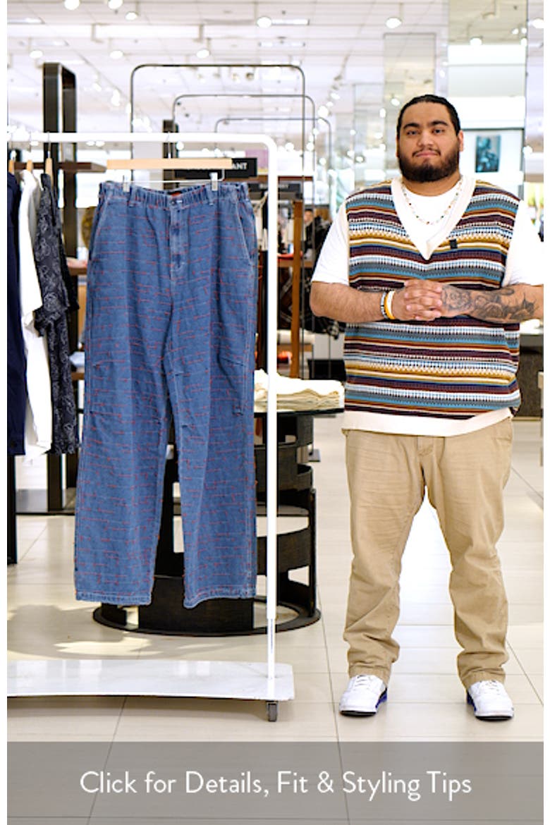 Strokes Denim Parachute Pants video
