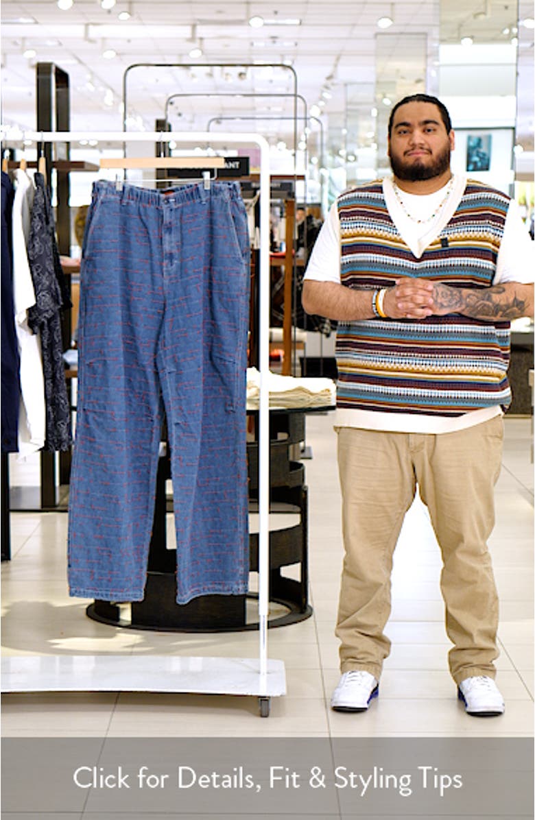 Strokes Denim Parachute Pants, sales video thumbnail