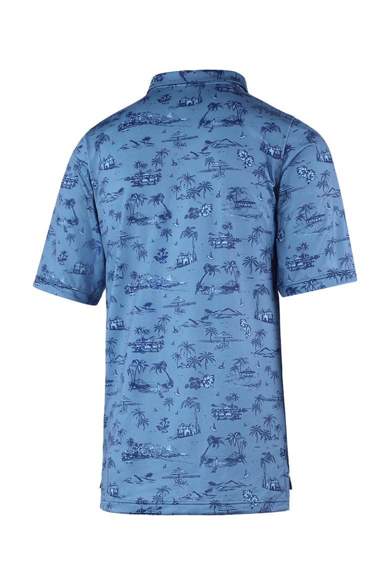 Short Sleeve Performance Polo, Alternate, color, Island Time