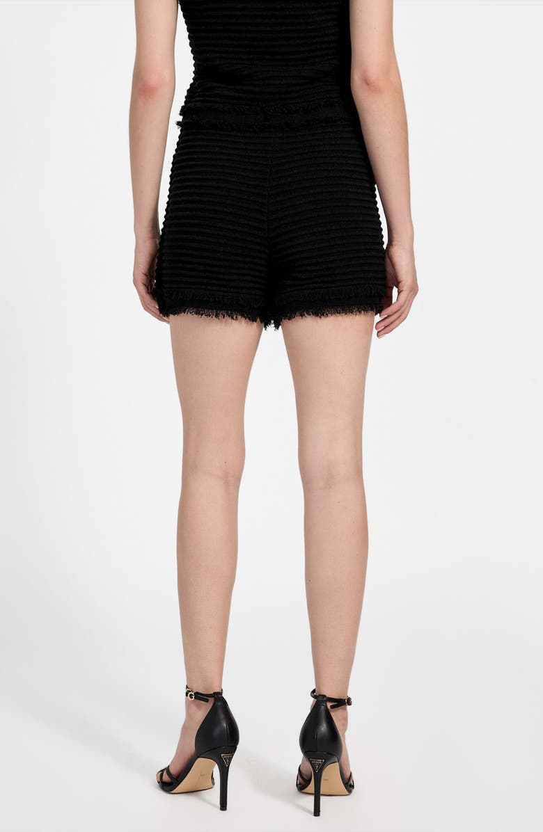 GUESS Manila Bouclé Skort, Alternate, color, Jet Black