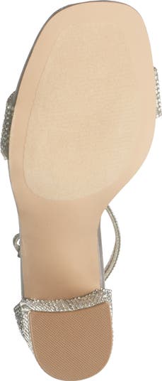 Spark Embellished Ankle Strap Sandal