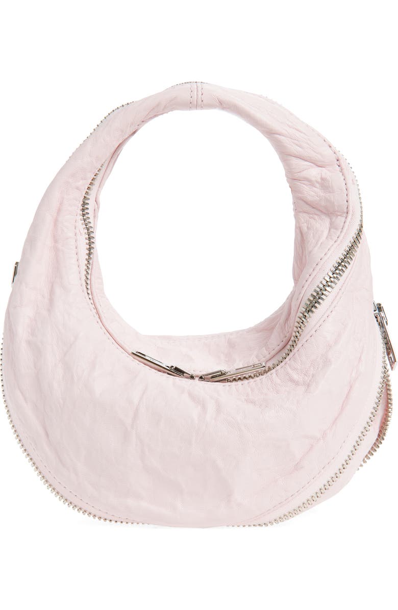 Alexander Wang Mini Twist Memory Leather Handbag, Main, color, Light Pink