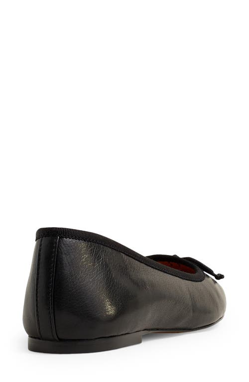 Madewell The Anelise Ballet Flat In True Black