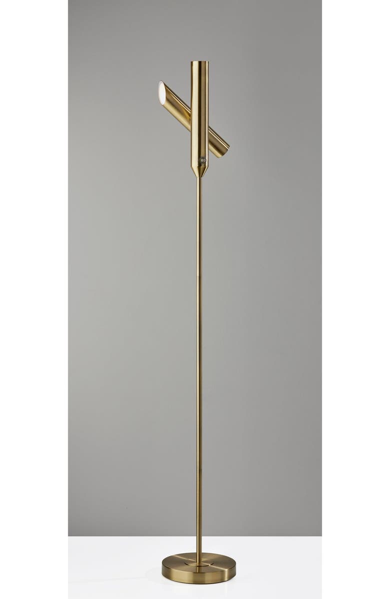 ADESSO LIGHTING Vega LED Torchiere Floor Lamp, Alternate, color, 