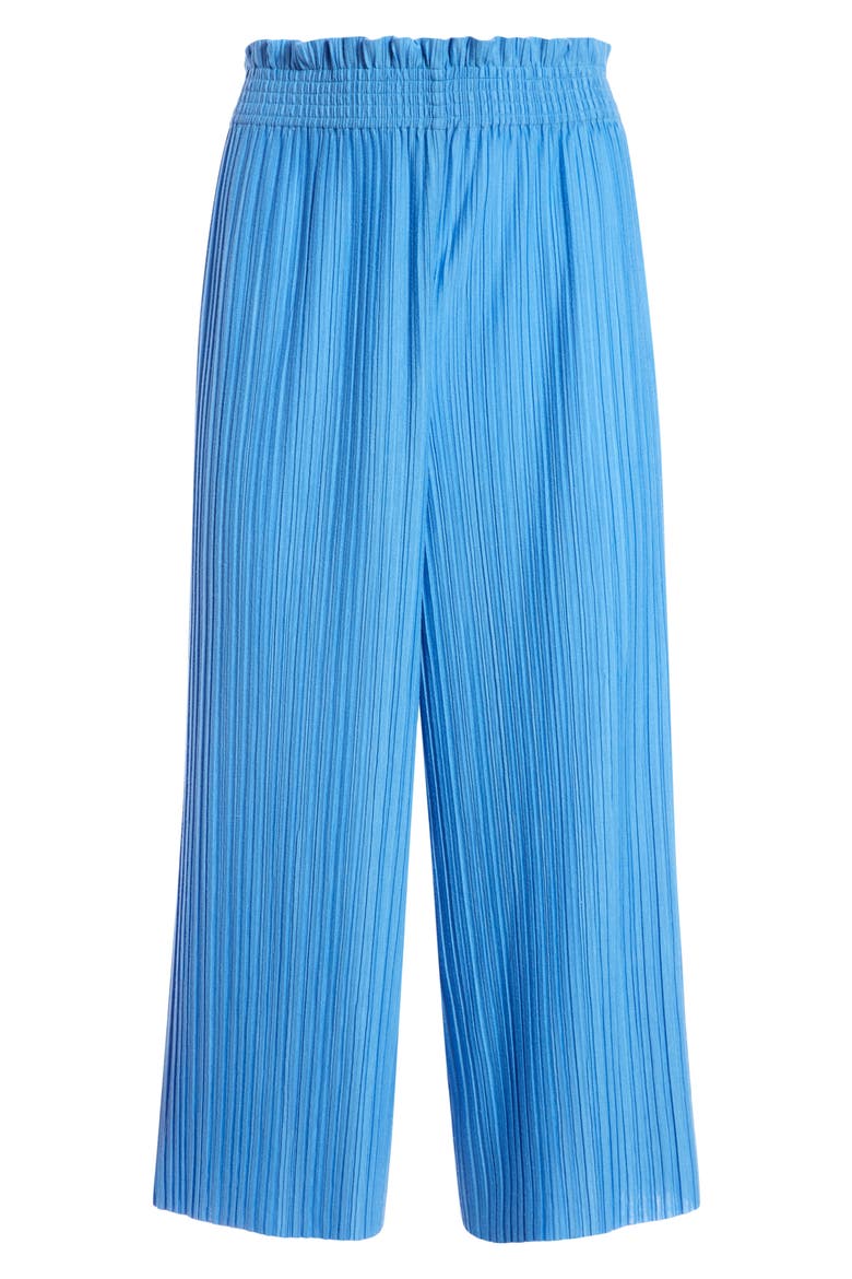 Tucker Plissé Pleat Culottes, Main, color, PARADISE