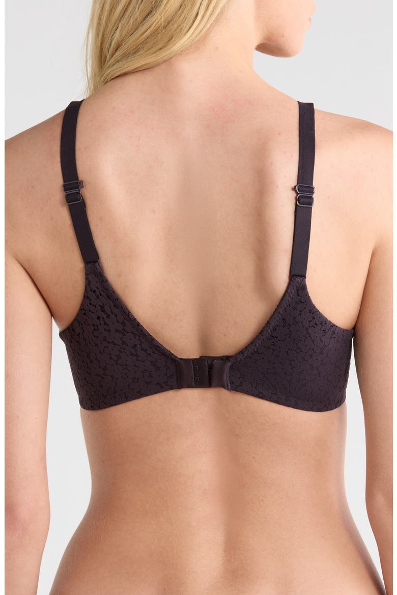 Norah Comfort Spacer Minimizer T-Shirt Bra, Alternate, color, INK