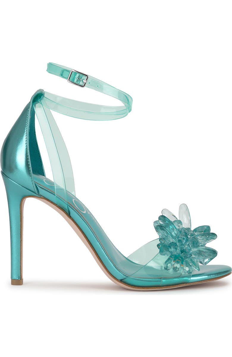 Jessica Simpson Janivah Ankle Strap Sandal, Alternate, color, Summer Seafo