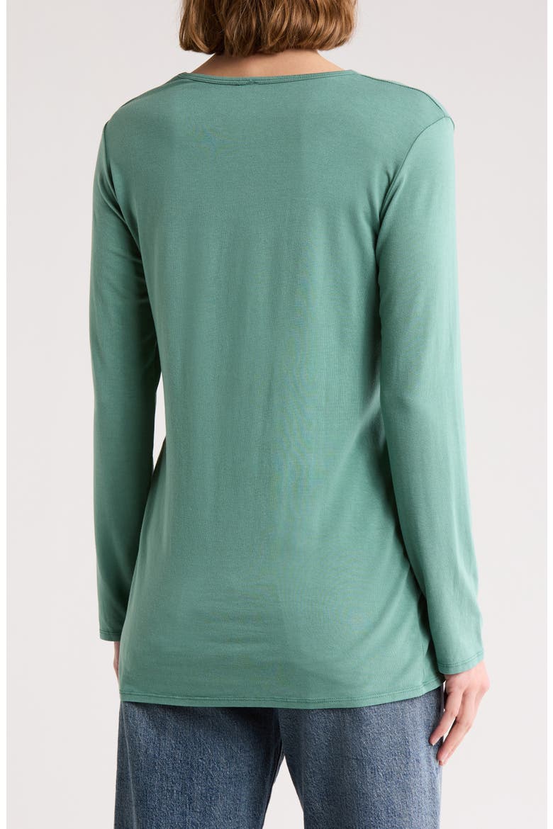 Basic Stretch Modal T-Shirt, Alternate, color, KASHMIR