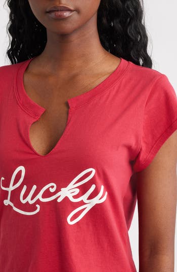 The Lucky Cotton Graphic T-Shirt
