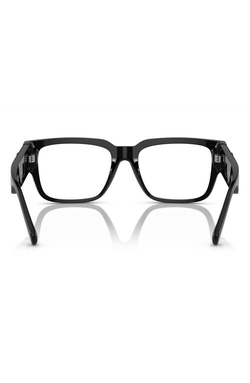 Versace 53mm Square In Black