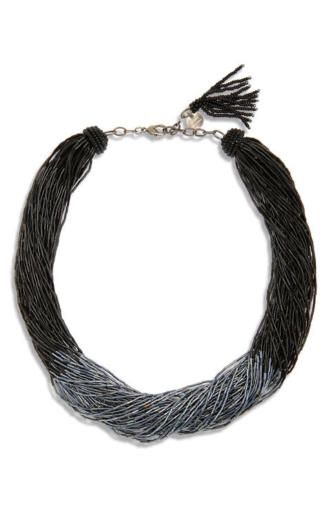 Loretta Beaded Layered Necklace