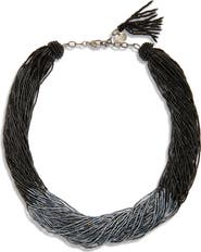 Deepa Gurnani Loretta Beaded Layered Necklace