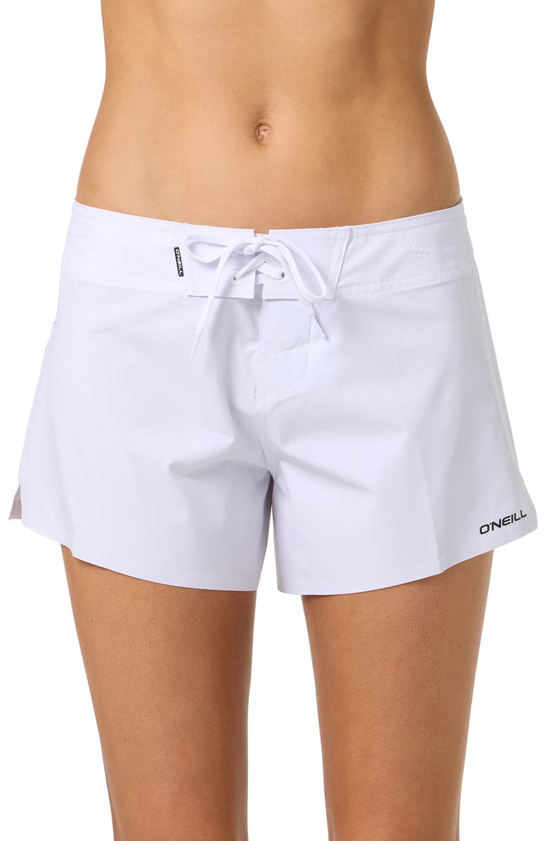 O'Neill Hyperfreak Tech Stroke Board Shorts, Main, color, White