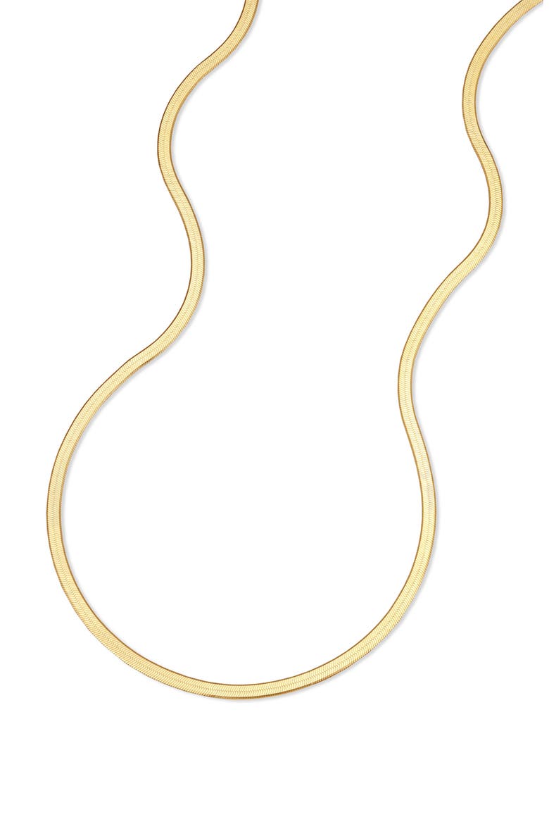 Men's 14K Gold Plated Sterling Silver Chain, Alternate, color, GOLD