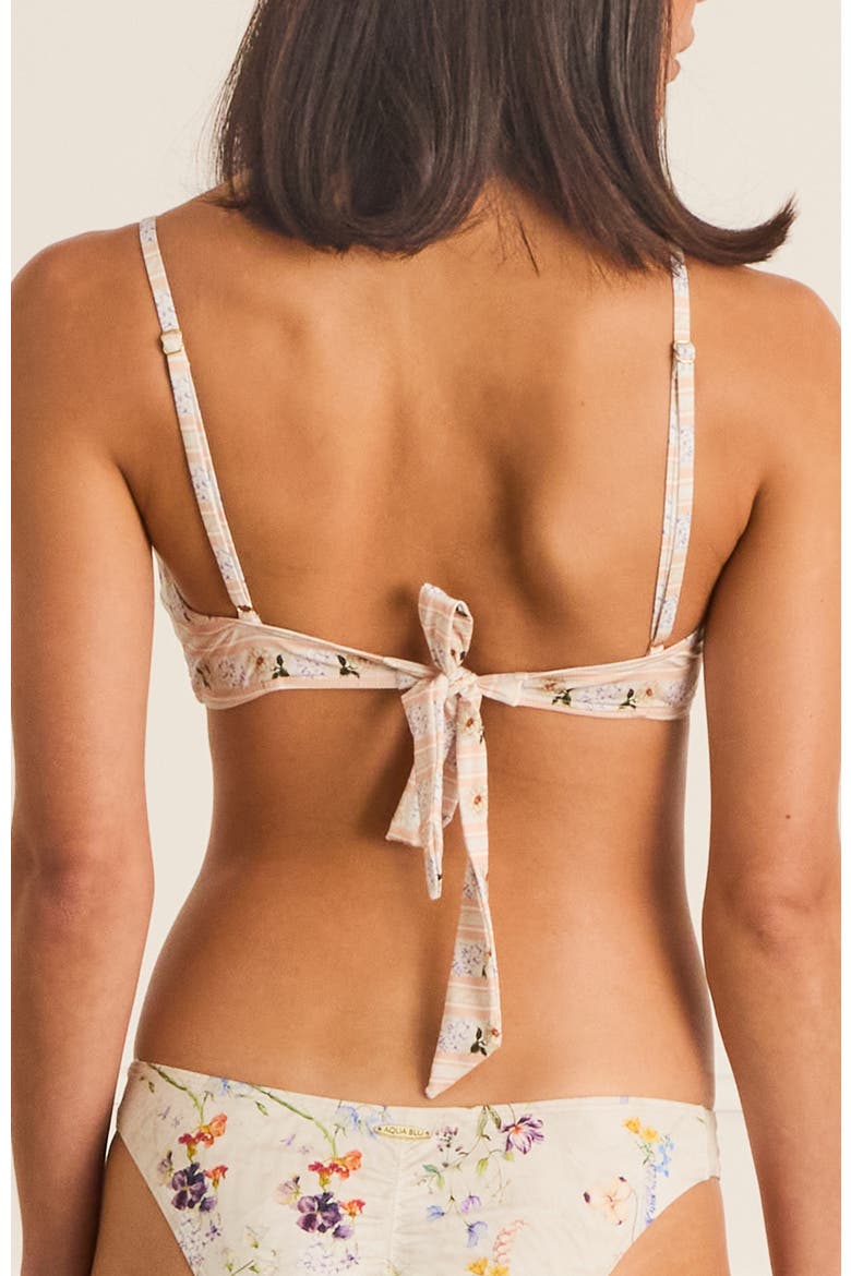 V-Neck Amelia Bikini Top, Alternate, color, White