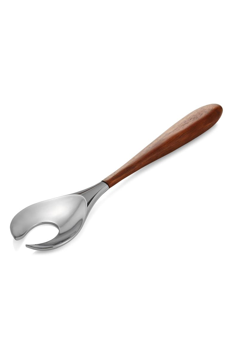 Nambé 'Curvo' Serving Fork, Main, color,