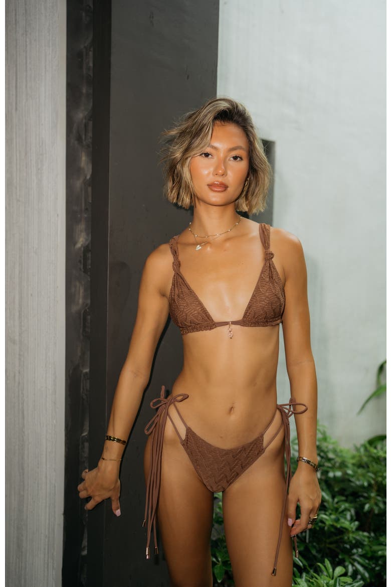 Amara Bikini Bottom, Alternate, color, Brown