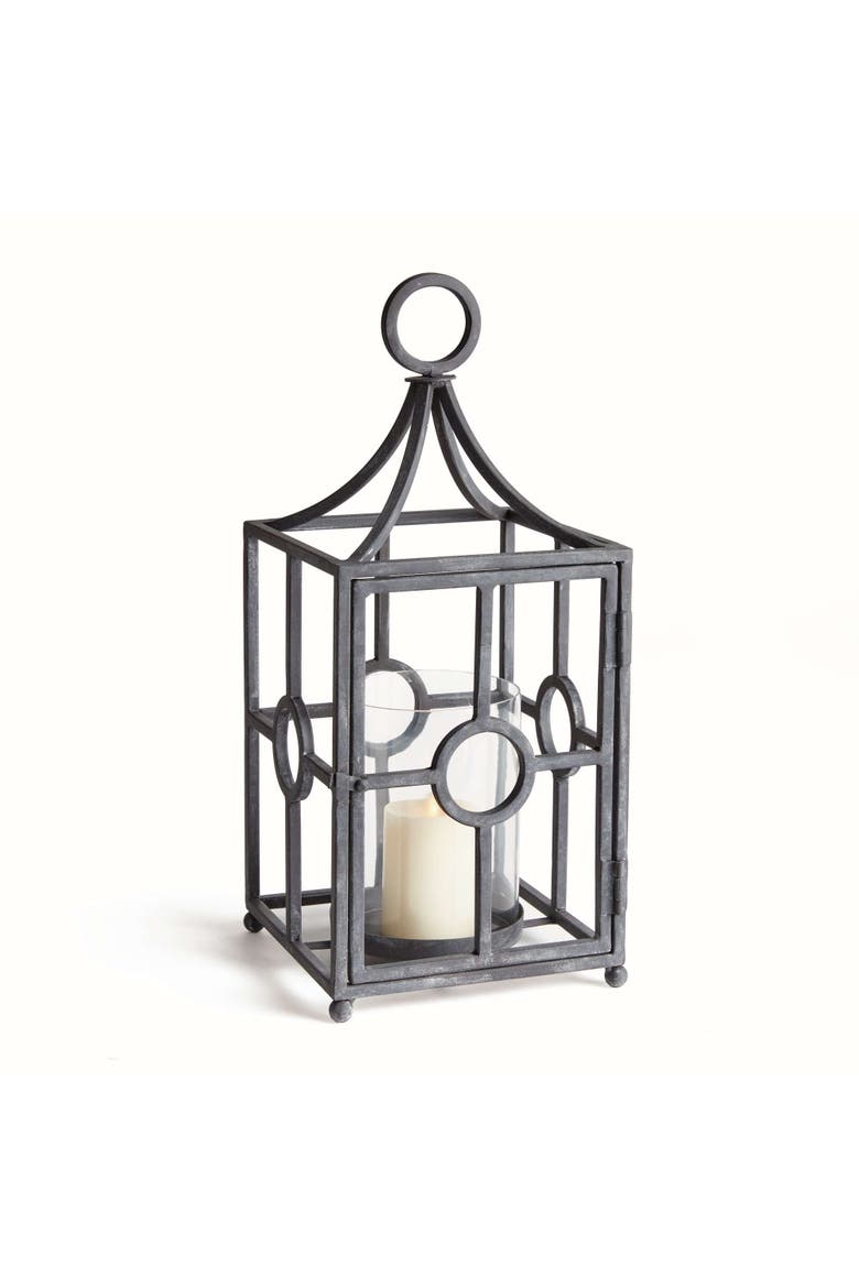 Terrazza Outdoor Candleholder, Alternate, color, Black