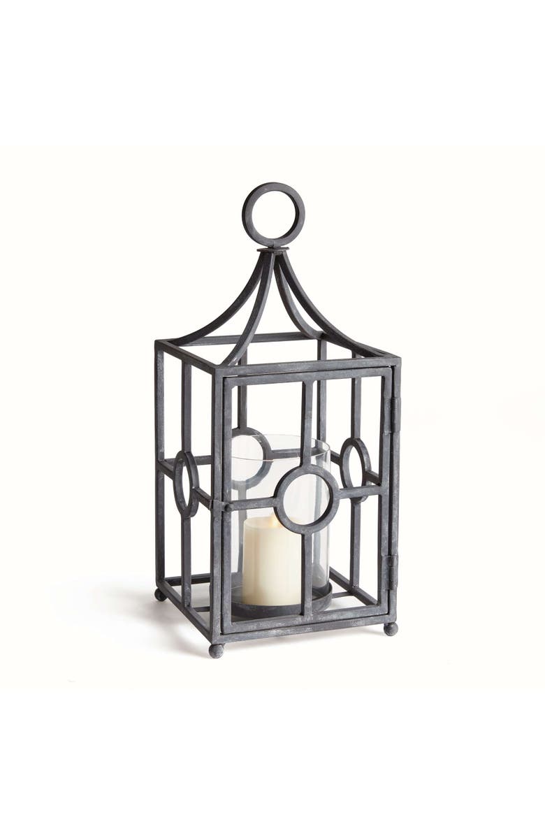 Napa Home & Garden Terrazza Outdoor Candleholder, Alternate, color, Black