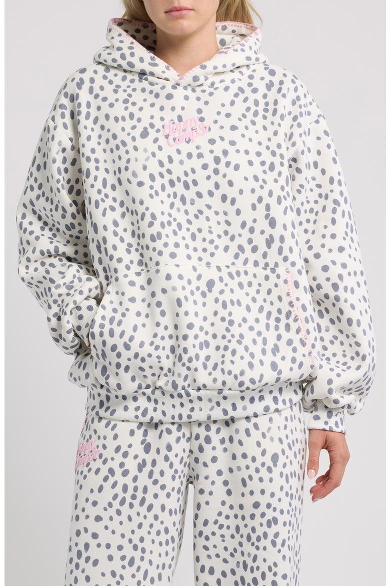 Dalmatian Darling Hoodie, Main, color, OFF WHITE