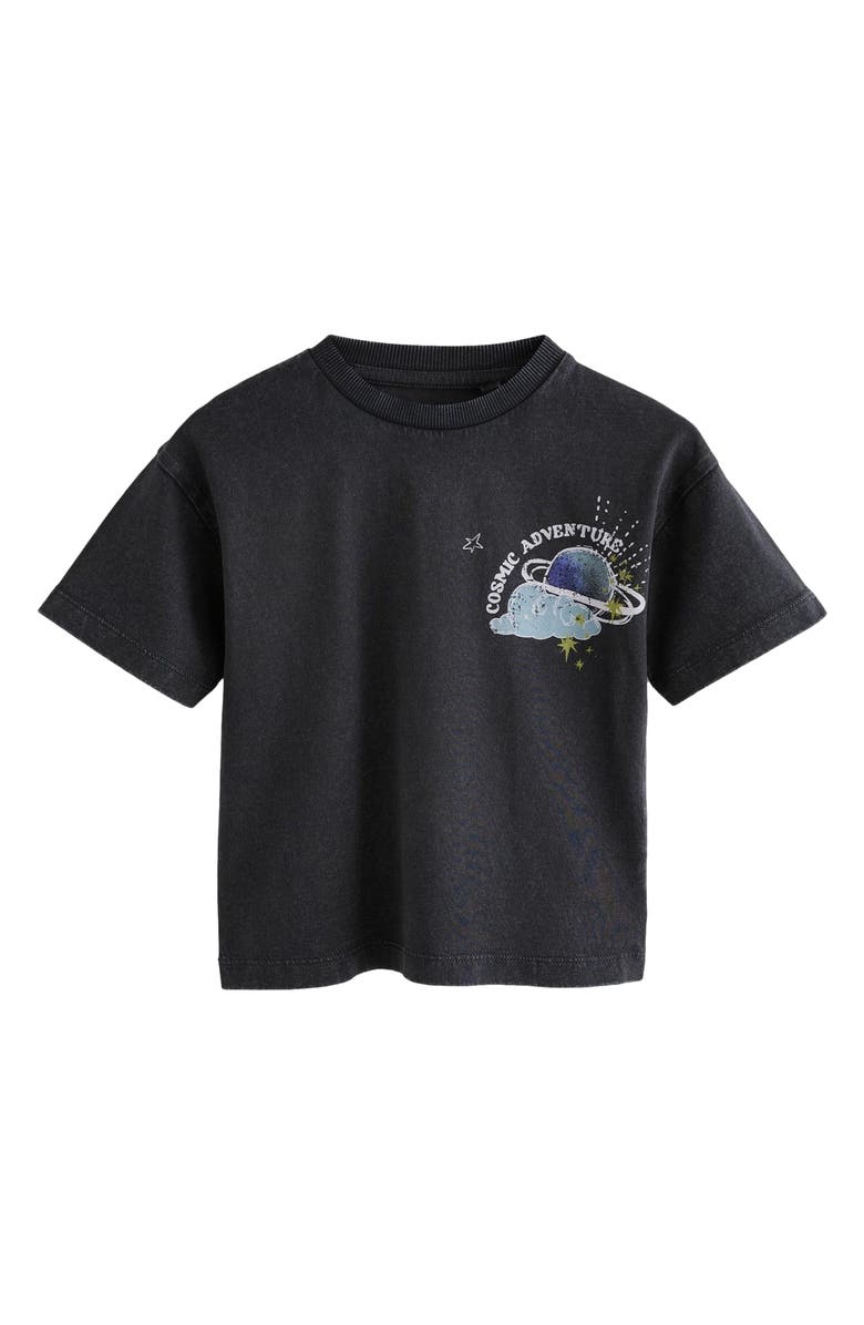 NEXT Kids' Follow the Cosmos Cotton Graphic T-Shirt, Main, color, 