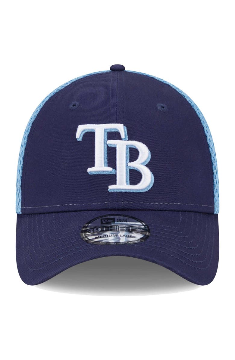 New Era Men's New Era Navy Tampa Bay Rays Team Neo 39THIRTY Flex Hat, Alternate, color, Navy