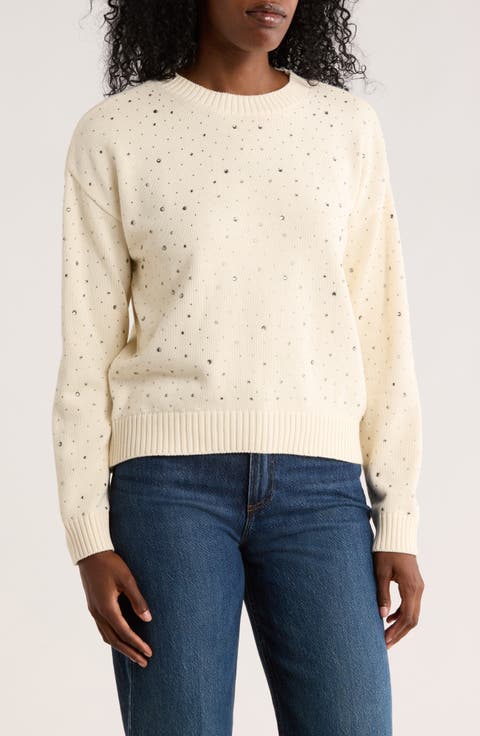 Rhinestone Sweater