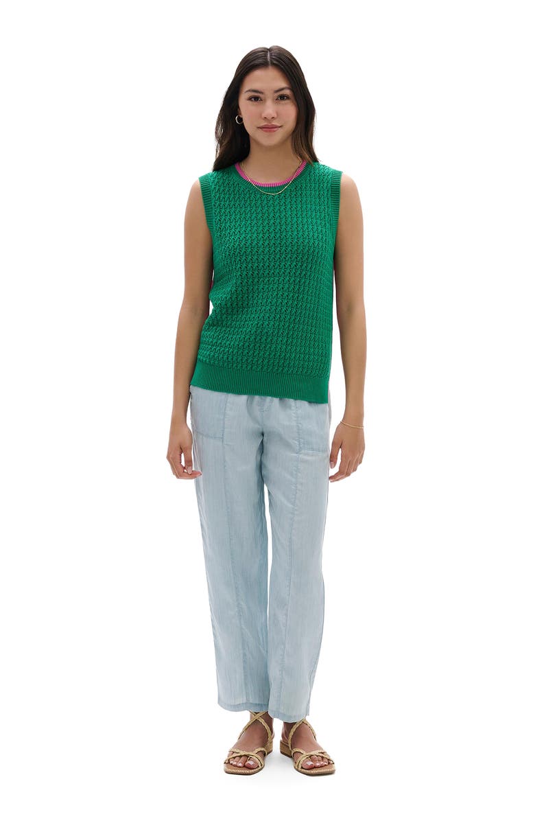 Hatley Arcadia Cruz Cotton Sweater Vest, Alternate, color, Arcadia