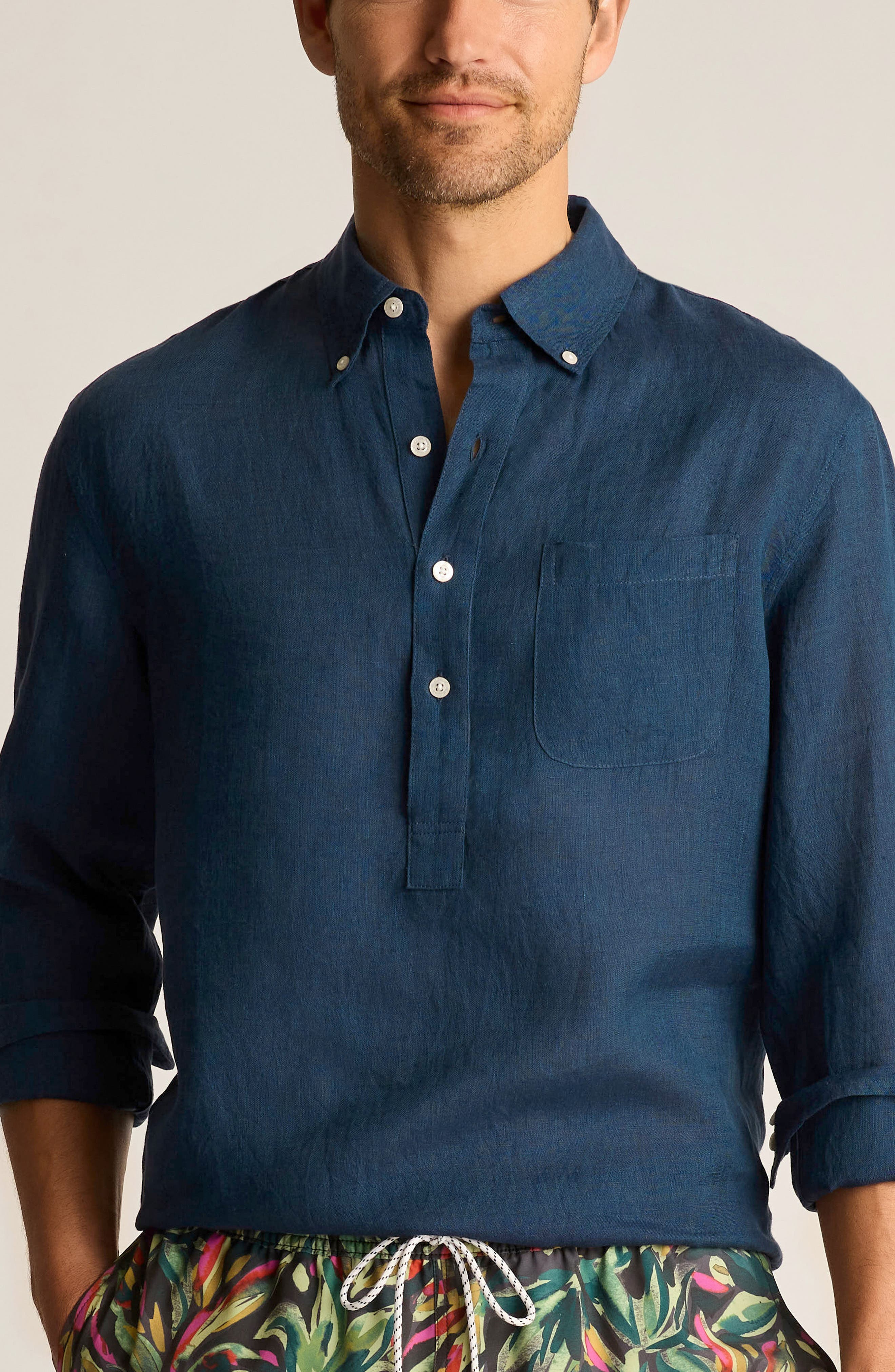 Everyday Linen Popover Shirt