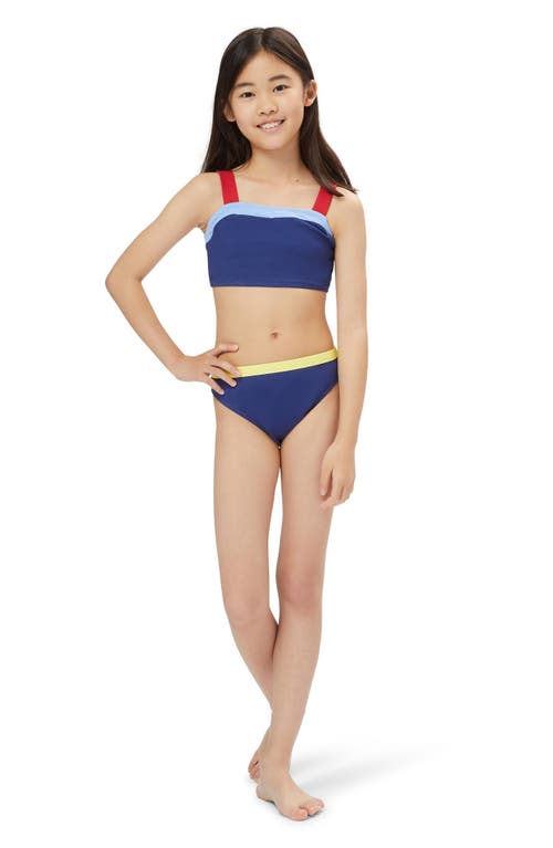 HABITUAL HABITUAL KIDS KIDS' COLORBLOCK TWO-PIECE SWIMSUIT 