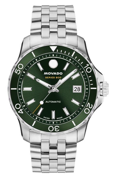 Series 800 Automatic Bracelet Watch, 40mm