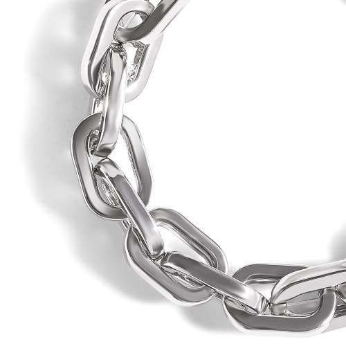 Jessica Simpson Metal Link Chain Bracelet In Metallic