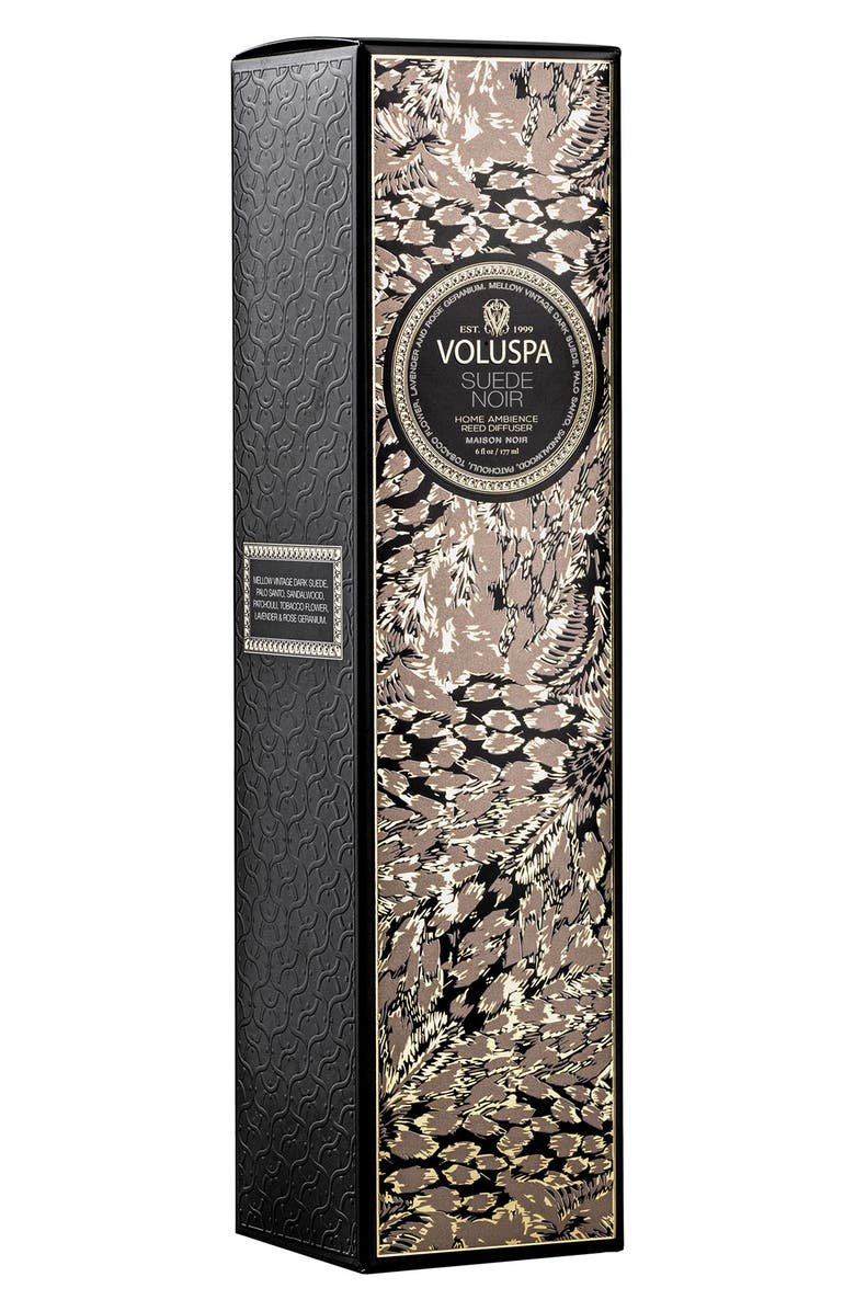 Voluspa Suede Noir Reed Diffuser, Alternate, color, Suede Noir