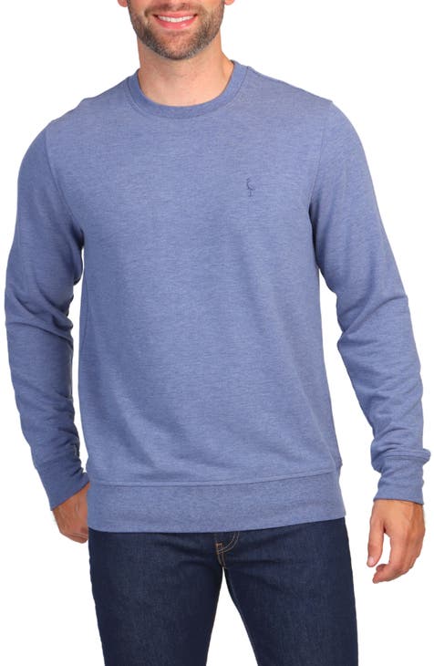 Sueded Fleece Crewneck Pullover