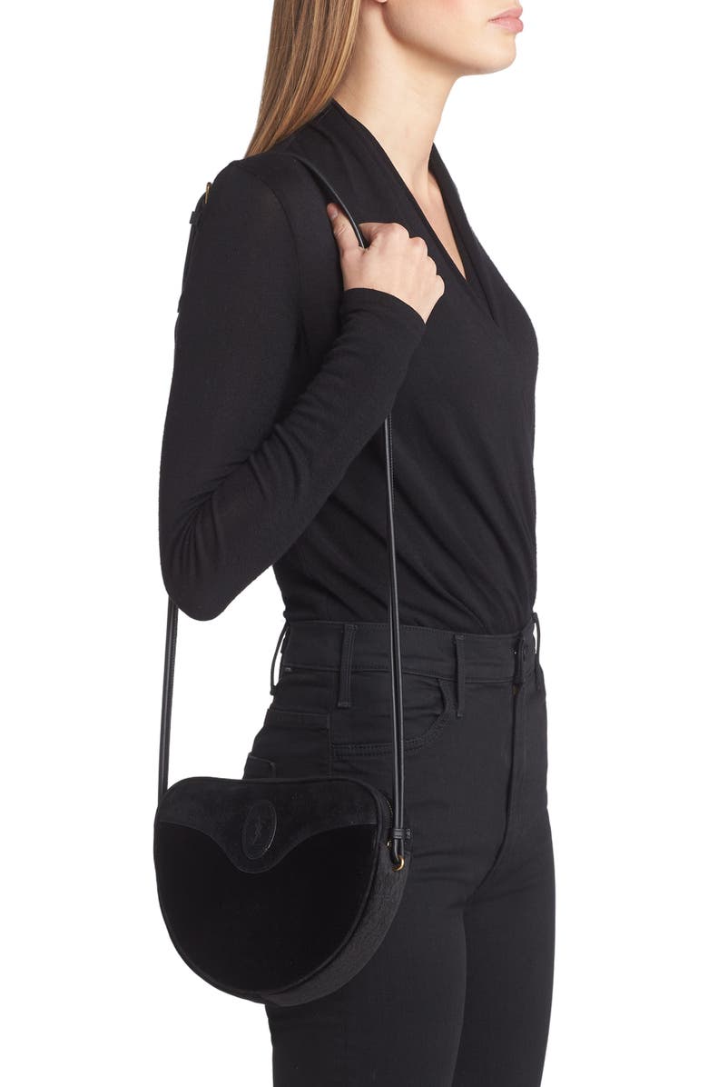 Saint Laurent Coeur Crossbody Bag, Alternate, color,